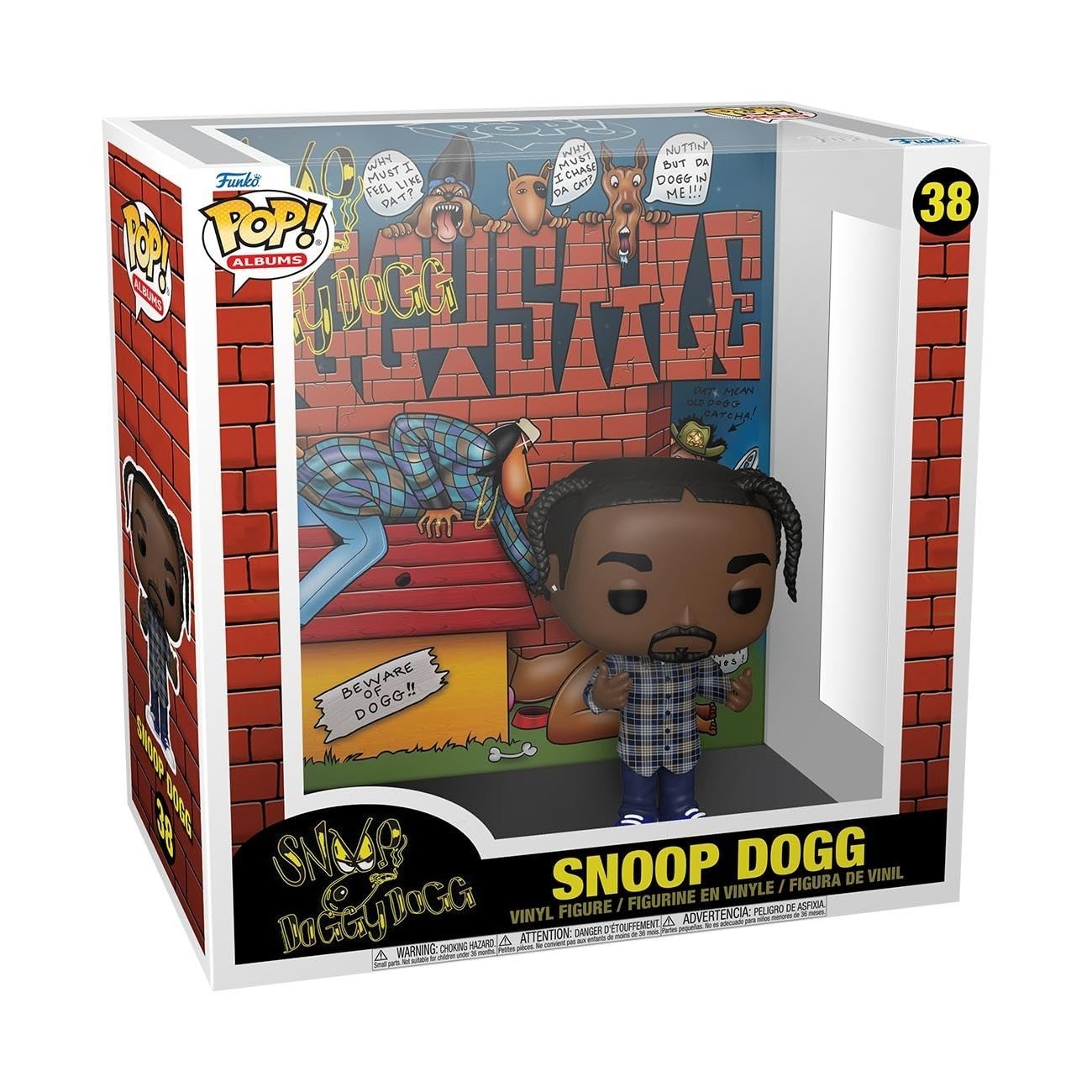 Funko Pop! Albums Snoop Dogg Doggystyle Vinyl Figure - Multicolor, Model 69357
