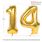 40 Inch Gold Number Balloons Helium Foil Mylar Balloon Birthday Party Banquet Decoration 14
