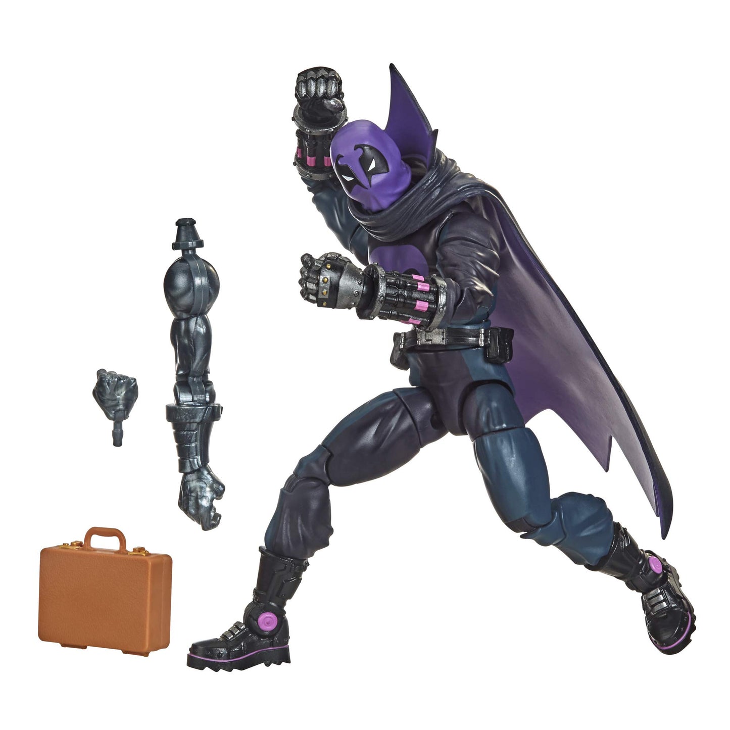 Marvel Spider-Man Prowler 6-Inch Action Figure Toy, Multi-Color, Plastic, Model F0258, for Kids Age 4 and Up