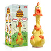 Gagster Rubber Chicken Dancing Toy - Mimicking Toy For Kids - Toy That Repeats What You Say & Tells Jokes, Singing & Talking, Electronic Yodeling For Anyone Who Loves Talking Toy And Funny Gag Gifts