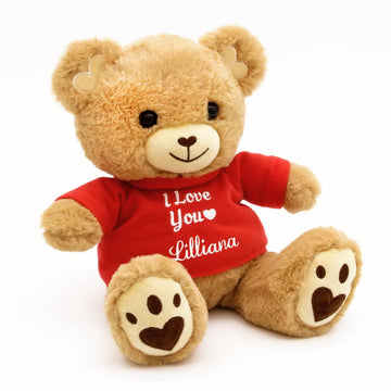Dibsies Personalized Teddy Bear (Hugs And Kisses)