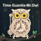 Rowood 3D Puzzles For Adults, Wooden Model Kits For Adults To Build, Birthday Gift For Adults & Teens (161 Pcs)- Owl Clock