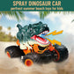 Dinosaur Monster Truck Toys,Remote Control Dinosaur Car, 2.4Ghz RC Truck for Toddlers, Electric Hobby RC Cars with Light & Music
