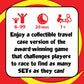 Playmonster Set Card Games For Kids - Travel Case Bundle, Cards Included, Matching Game, Learning Games, Fun Family Games, Game