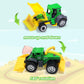 Oriate Children Diecasting Farm Car Toy Set 6pcs, Harvester, Transporter, Truck, Sprayer Small Farm Toys, Mini Cars Model Christ