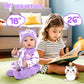 Aori Lifelike Reborn Baby Dolls Girl - Realistic 18-Inch Newborn Baby Doll, Nice Gift Set For Kids, Parents-To-Be, Grandparents,