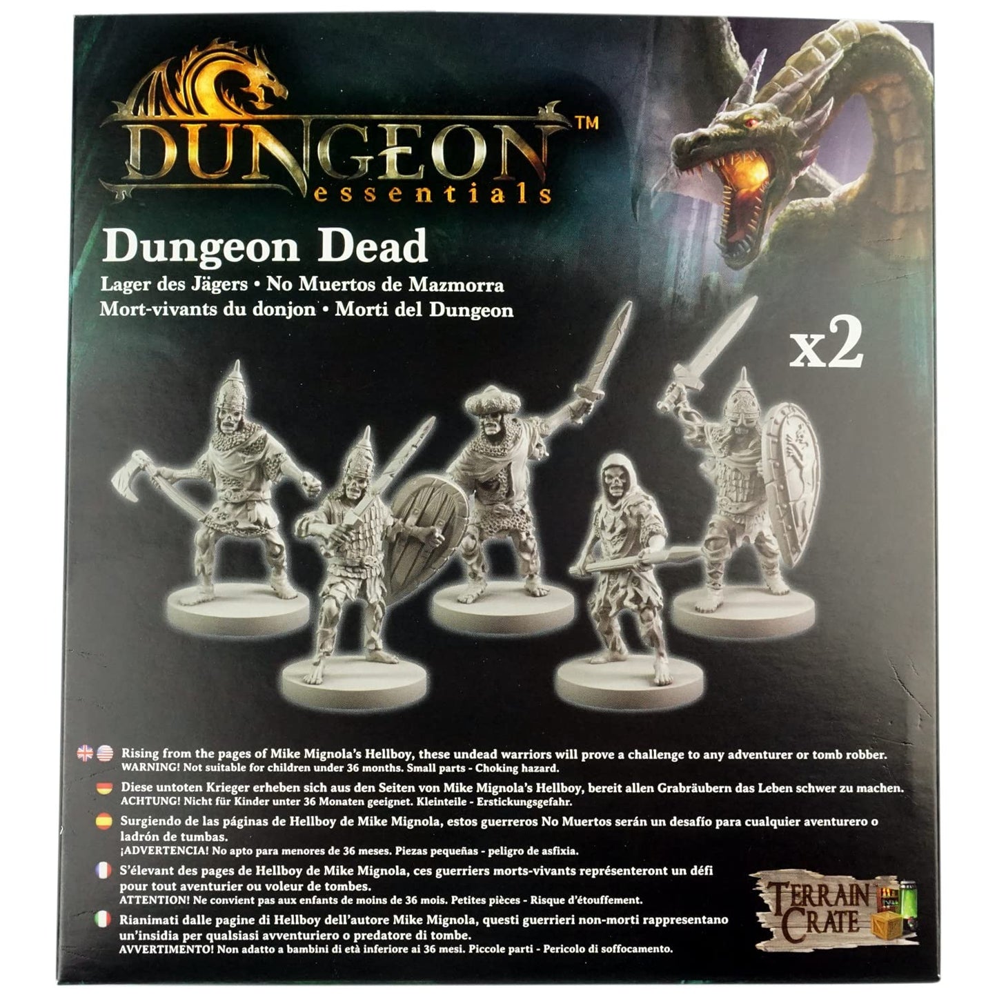 Mantic Dungeon Essentials Dungeon Dead Miniatures TC140