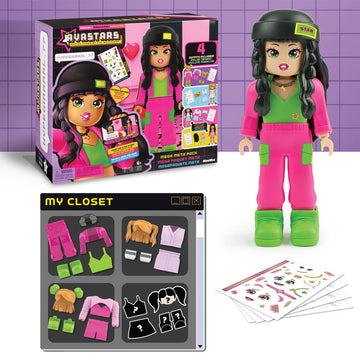 My Avastars 11' Hypegirrrrl_77 Fashion Doll With 3 Bonus Outfits