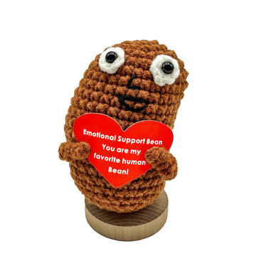 Aabxx Mini Funny Positive Potato, 3 Inch Knitted Doll With Positive Card For Cheer Up Gifts And Party Decorations, Cute Positive