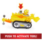 Paw Patrol Rubble Transforming Toy Car with Action Figure - Plastic, Ages 3+, Model 6064299
