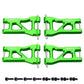 HobbyPark Aluminum Suspension Arms Set (Front and Rear) for Traxxas 1/18 LaTrax Teton Upgrades Desert Prerunner, Replace Parts 7