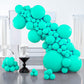 Partywoo Teal Balloons, 127 Pcs Teal Blue Balloons Different Sizes Pack Of 36 Inch 18 Inch 12 Inch 10 Inch 5 Inch Turquoise Balloons For Balloon Garland Or Balloon Arch As Party Decorations, Teal-Y69