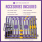 Get The Games Out Top Backgn Set - Classic Board Game Case - Best Strategy & Tip Guide - Available in Small  Medium and Large Sizes (Purple  Medium)