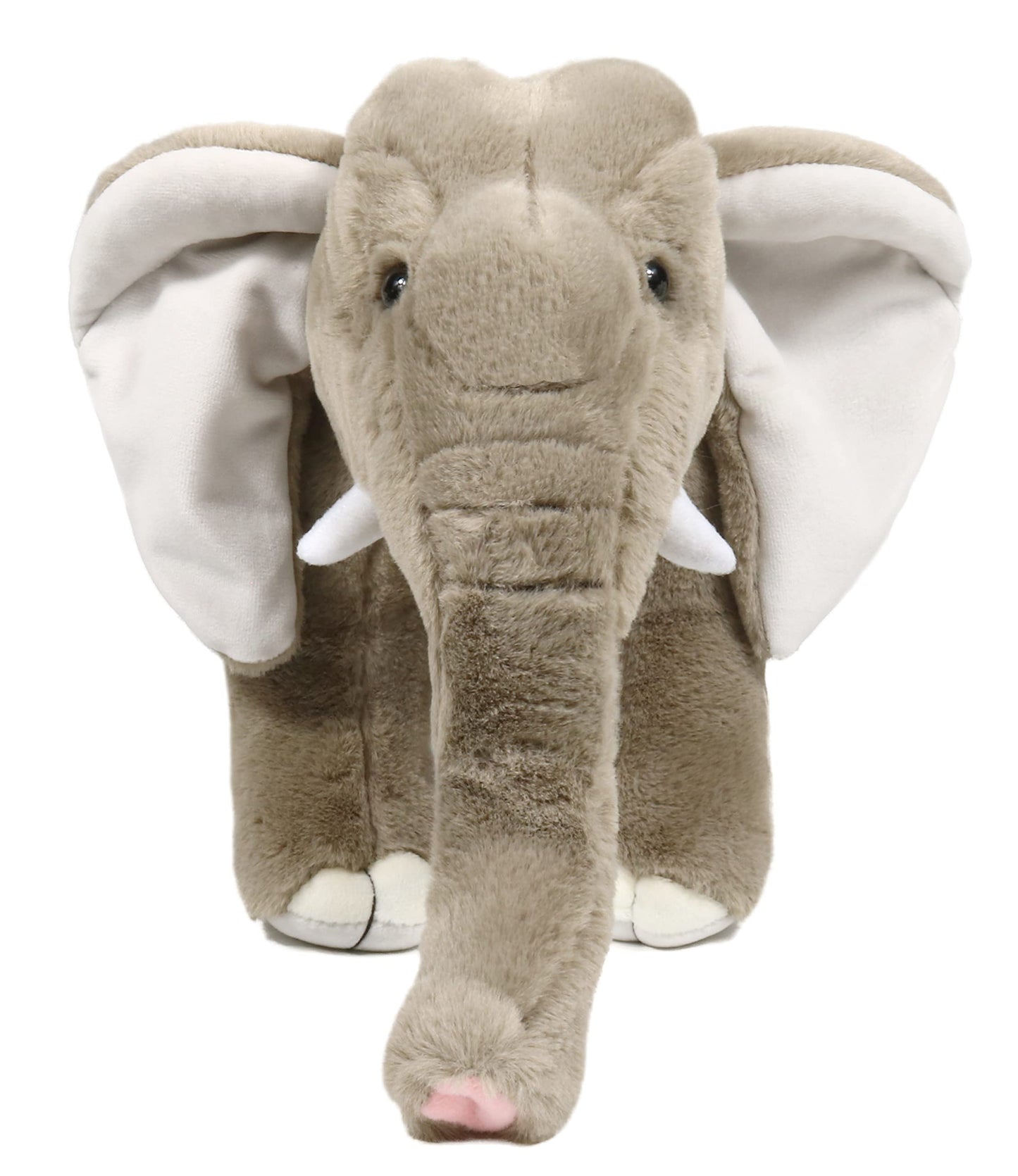 Ice King Bear Wild Animal Stuffed Animals Zoo Family Plush Toy (Elephant 14 Inches)