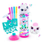 Canal Toys Airbrush Plush Mini Mystery 2 Pack - Multicolored, Customize with Markers & Stencils, Ages 6+