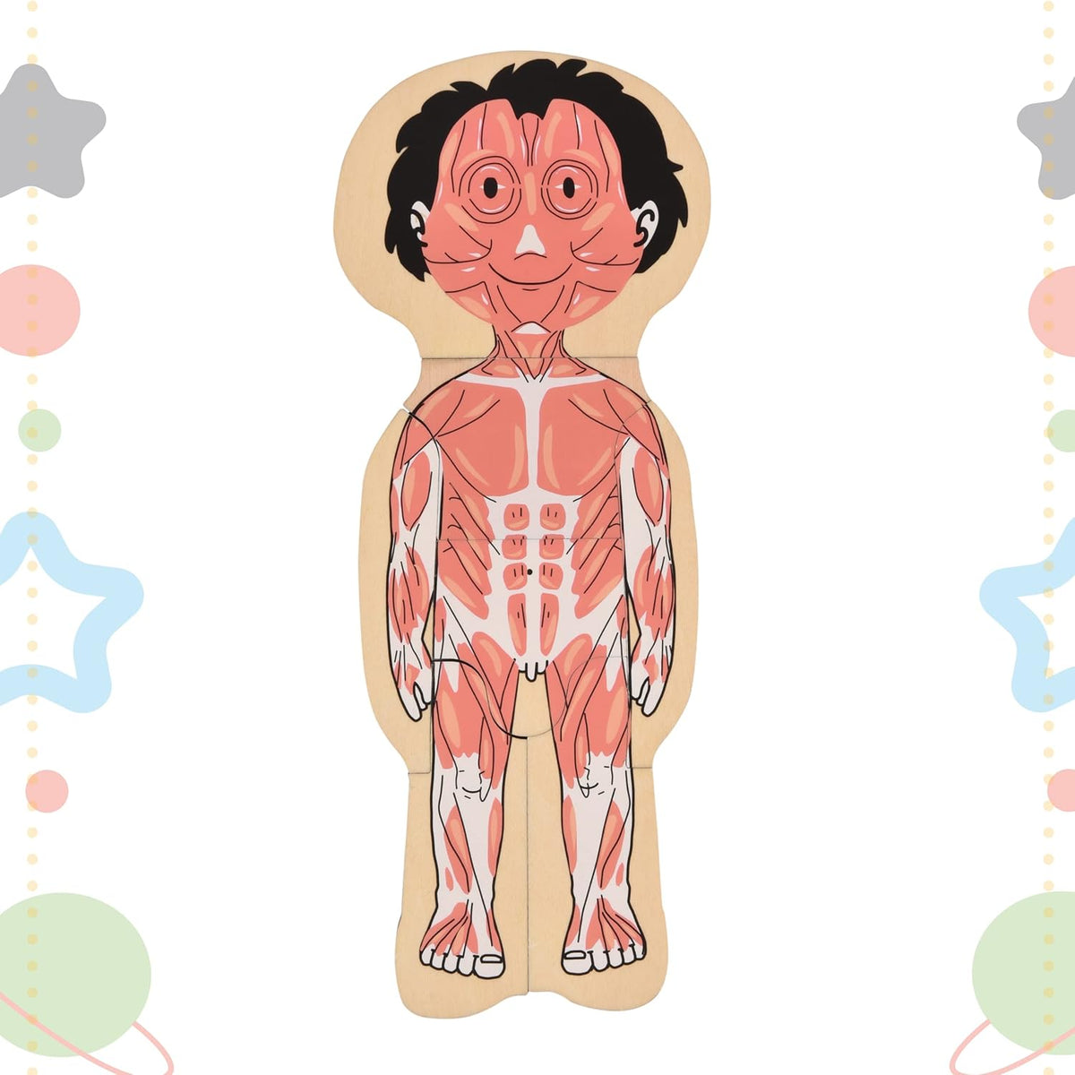 Human Body Puzzle - Toddlers Design