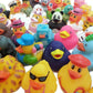 Assorted Colorful Rubber Duckies (2') Ducks Ducky Duck Ducking (12 Pack) Jeep Ducking Bath Tub Pool Toy