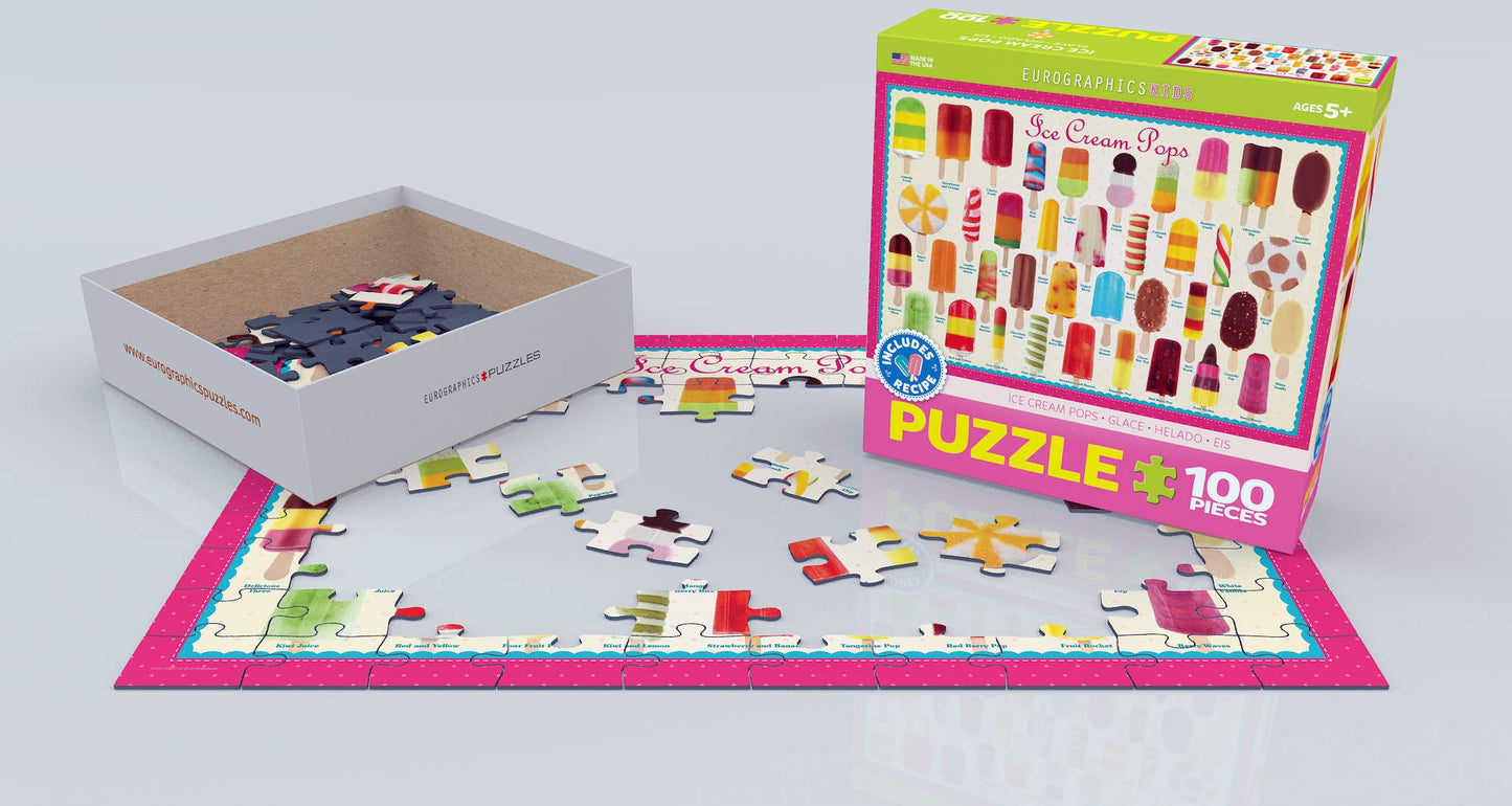Eurographics Ice Cream Pops 100-Piece Puzzle