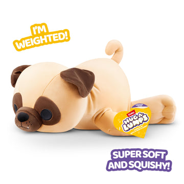 Hug-A-Lumps Medium Pug Plush Toy (Olly) - Multicolor, Soft and Cuddly, Perfect for Kids and Collectors, Series 1