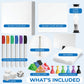 Keff Make Your Own Board Game Set - Diy Blank Game Board Kit With Game Pieces, Blank Cards, Dice, Spinner, Pawns & More - Fun Family Board Games For Kids & Adults