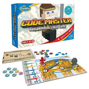 Thinkfun Code Master Programming Logic Game And Stem Toy - Brain-Boosting Gameplay | Educational Fun | Mind-Teasing Challenges F