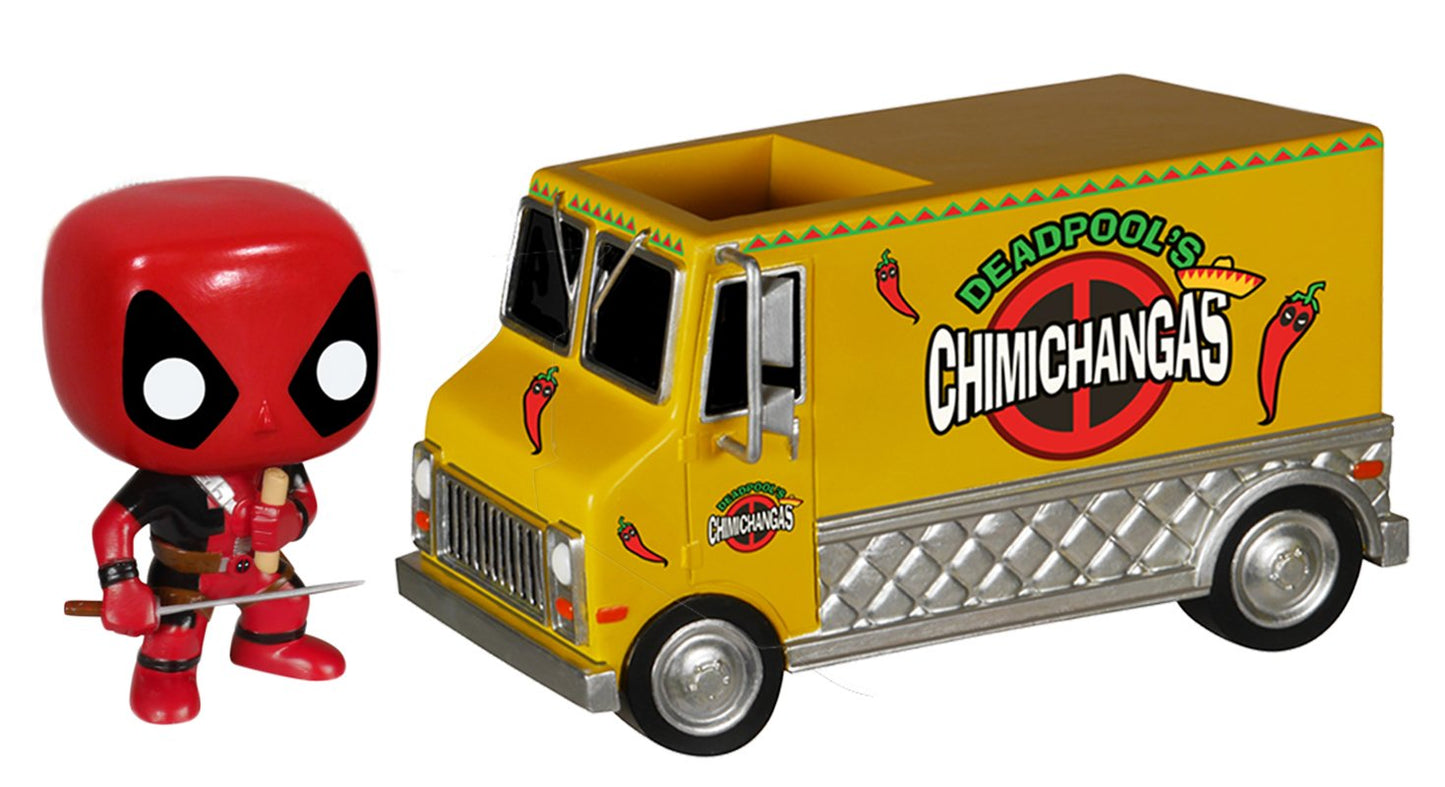 Funko Pop Rides: Deadpool'S Chimichanga Truck Action Figure