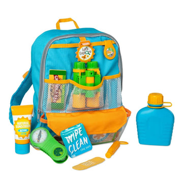 Melissa & Doug 40801 Animals Let'S Explore Hiking Playset | Pretend Play | 3+ | Gift For Boy Or Girl, 40.64 X 31.12 X 8.89 Cm