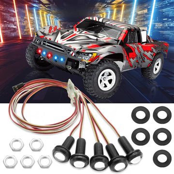OGRC Light Kit with 10 Modes for Traxxas 1/10 Slash 2WD/ RC Truck (Compatible with Newer Models)