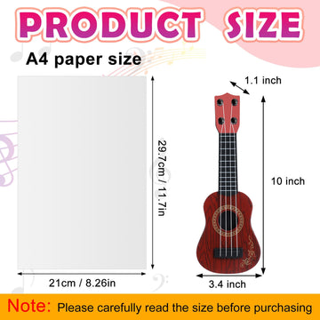 Lenwen 12 Pcs Kids Toy Guitar 10 Inch Ukulele Beginner Musical Instrument Toddlers Ukulele Guitar Mini Size Classical Ukulele Gu