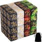 48 Pieces Magic The Gathering Token Dice Counters Marble Cube D6 Dice Loyalty Dice For Ccg Creature Stats Card Gaming Mtg Accessories, 4 Styles