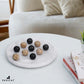 Radicaln Marble Tic Tac Toe 10 Inches Black and Coral Handmade Board Game for mature-themed and Family - Ideal Outdoor & Travel Game  Fun Gift for mature-themeds  Best for Coffee Table Centerpiece