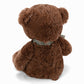 Riuhot Small Teddy Bear With Heart Cute Brown Teddy Bear Stuffed Animal Soft Stuffed Bear Plush Bear Plushie Toys Gifts For Girl