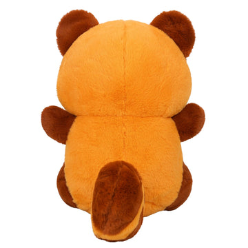 Meleceri Stuffed Animal Red Panda Plush Toy Cute Red Panda Plushies Gift For Girls And Boys 13.7''
