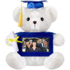 Sotiff 10'' 2025 Graduation Plush Bear With Picture Frame For 4 X 6'' Photo Graduation Gifts Stuffed Bear For Kids Granddaughter