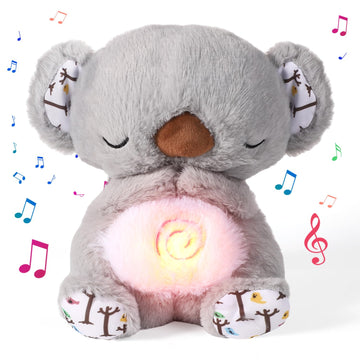 Nervousness Relaxation Koala, Soothing Evora Koala Bear Breathing Koala Calm Otter Baby Rest Calming Sleep Bear Respiration Sensory Buddy Sleeping Stuffed Koala Plush Serenity Plush Animal Gift