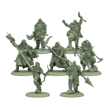 CMON A Song of Ice and Fire Tabletop Miniatures Free Folk Heroes I Box Set - Unleash Legendary Might, Strategy Game for Adults,