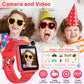 Cosjoype Kids Smart Watch Gift For Girls Age 6-12, 24 Puzzle Games Hd Touch Screen Kids Watches With Video Camera Music Player Pedometer Audiobook 12/24 Hr Toys For 7 8 9 10 11 12 Year Old Girls