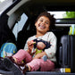 Haba Cari 12' Soft Doll - Machine Washable With Green Dress, Embroidered Face, Brown Eyes And Black Pigtails