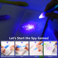 WEST STORY 16PCS Invisible Ink Spy Pens - Plastic Magic Party Favors for Kids, Writing Secret Messages, Model DB0002, Color: Invisible