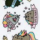 Trends International Pusheen Device Decals, 24-Pack, Vinyl, Multicolor, Model DC2017
