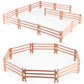 40Pcs Plastic Horse Fence Toys Farm Barn Corral Fencing Accessories Playset For Paddock Horse Stable Horse Figures, Horse Toys Panel Accessories Gift For Toddlers Kids