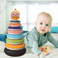 TRENDIVIBE Baby Stacking Tower Circles Sorting Developmental for 13 14 Months Toddlers| Baby Learning Toy | Infant Activity Toy 