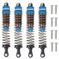 TOOMOD 1/10 80mm RC Oil filled Shock Absorbers kit for Tamiya TRX4 Axial SCX10 D90 Crawler Car Monster Car Upgrades Replace Part