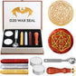 Dnd Wax Seal Stamp, Fantasy D20 Dice Wax Seal Kit, Ideal Gifts For Dungeons And Dragons/D&D Adventure Cards Envelopes, Gift Pack
