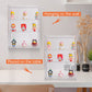 BOHOIDEE Acrylic 3-Tier Clear Display Case, Wall-Mounted Dustproof Organizer for Action Figures, Model 868-A