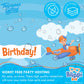 Treasures Gifted Officially Licensed Blippi Birthday Party Supplies - Pack of 2 - Blippi Tablecloth 54in x 108in - Blippi Party
