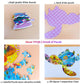 Tpqka Puzzles For Kids Ages 4-8,8-10 And Adults,136 Pieces Turtles Animal Shaped Jigsaw Puzzle Educational Toys Gift For Boys Girl Age 4 5 6 8 Birthday Easter Party Favor