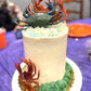 Gemini&Genius 2Pcs Crabs Marine Animal World Sea Animal Action Figure Ocean Model Toy Educational, Role Play, Cake Toppers, Swimming Toys, Bath Toys, Christmas Stocking Stuffers For Kids