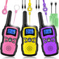 Wishouse Walkie Talkies for Kids mature-themed Long Range Rechargeable 3 Pack Girl Wearable Walky Talky Set 2 Way Radio with USB Charger Battery Camping Games Toy Birthday Xmas Gift for Boy Children Family