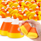 Deekin 100 Pcs Candy Corn Stress Toys Bulk 2.2 Inch Mini Squeezy Toys Novelty Halloween Stress Balls Trick Or Treat Decorations Halloween Party Favors For Kids Adults Birthday Gifts Anxiety Relief